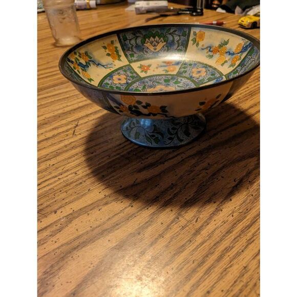 Antique Canton English serving bowl. - Picture 3 of 5